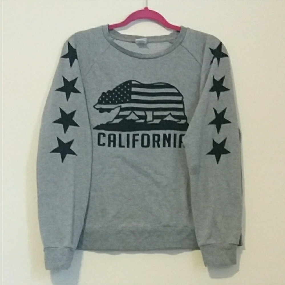 🔥California Republic Long Sleeve Shirt Top🔥